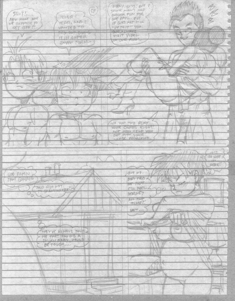 Kamehasutra (Dragon Ball Z) [Pandoras Box] 1.6 . Kamehasutra - Chapter 1 - Sketch (Dragon Ball Z) [Pandoras Box] – page 69