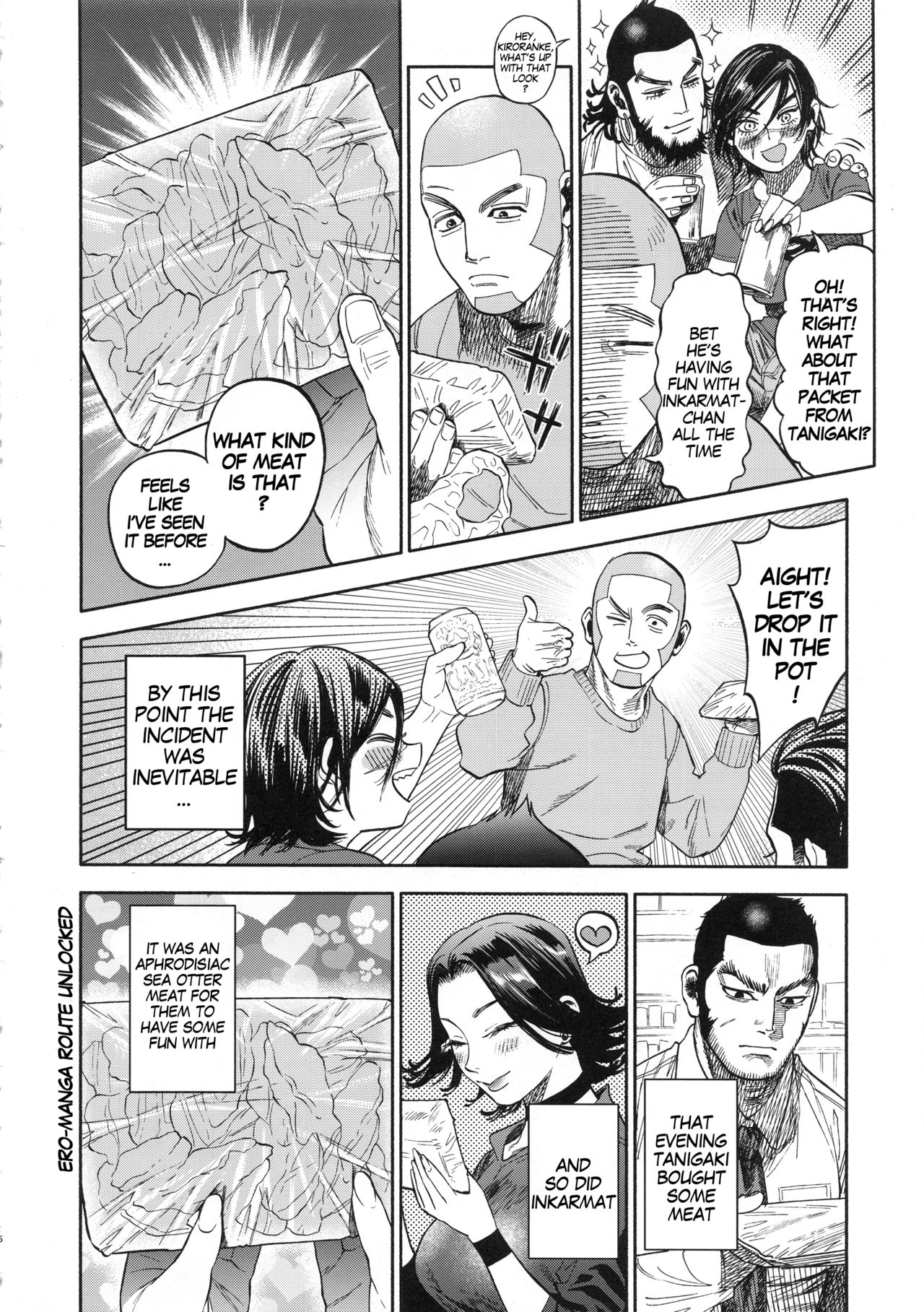 Let’s Have Some Sea Otter Meat With Sugimoto-san (Golden Kamuy) [Nishida] 1 . Let's Have Some Sea Otter Meat With Sugimoto-san - Chapter 1 (Golden Kamuy) [Nishida] – page 5