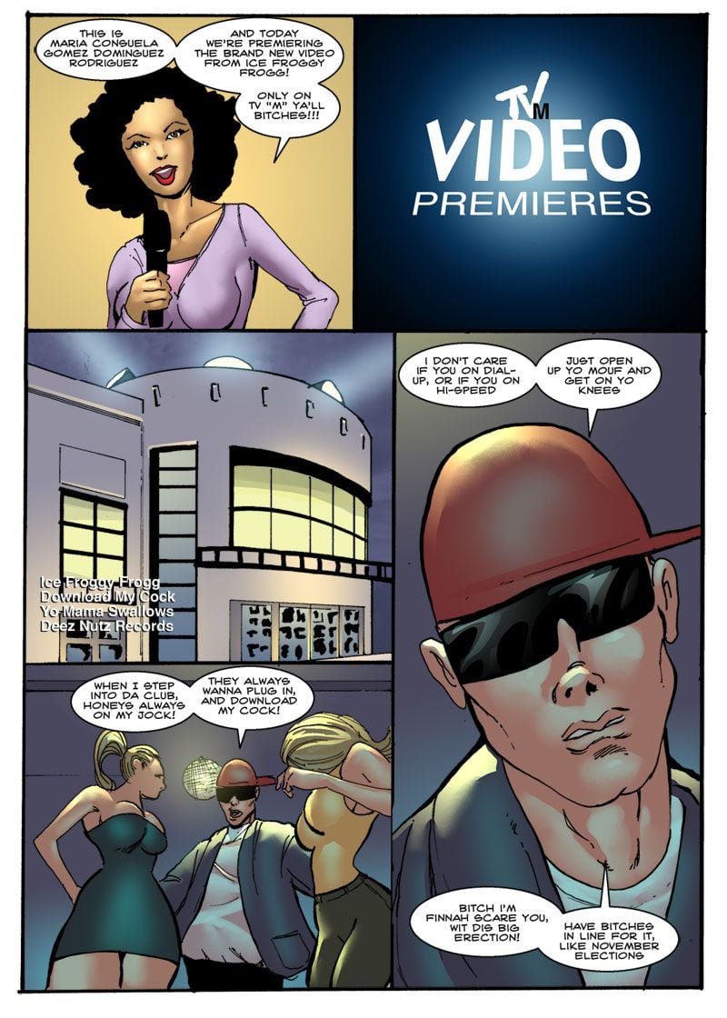 Making A Hip-Hop Video In 2020 [Dirty Comics] 1 . Making A Hip-Hop Video In 2020 - Chapter 1 [Dirty Comics] – page 8