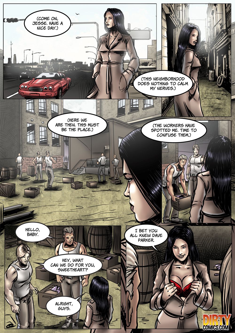 Private Affairs [Dirty Comics] 2 . Private Affairs - Chapter 2 [Dirty Comics] – page 9