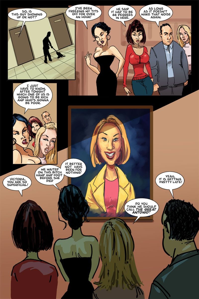 The Seance [Dirty Comics] 1 . The Seance - Chapter 1 [Dirty Comics] – page 2