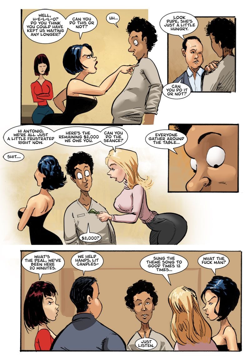 The Seance [Dirty Comics] 1 . The Seance - Chapter 1 [Dirty Comics] – page 4