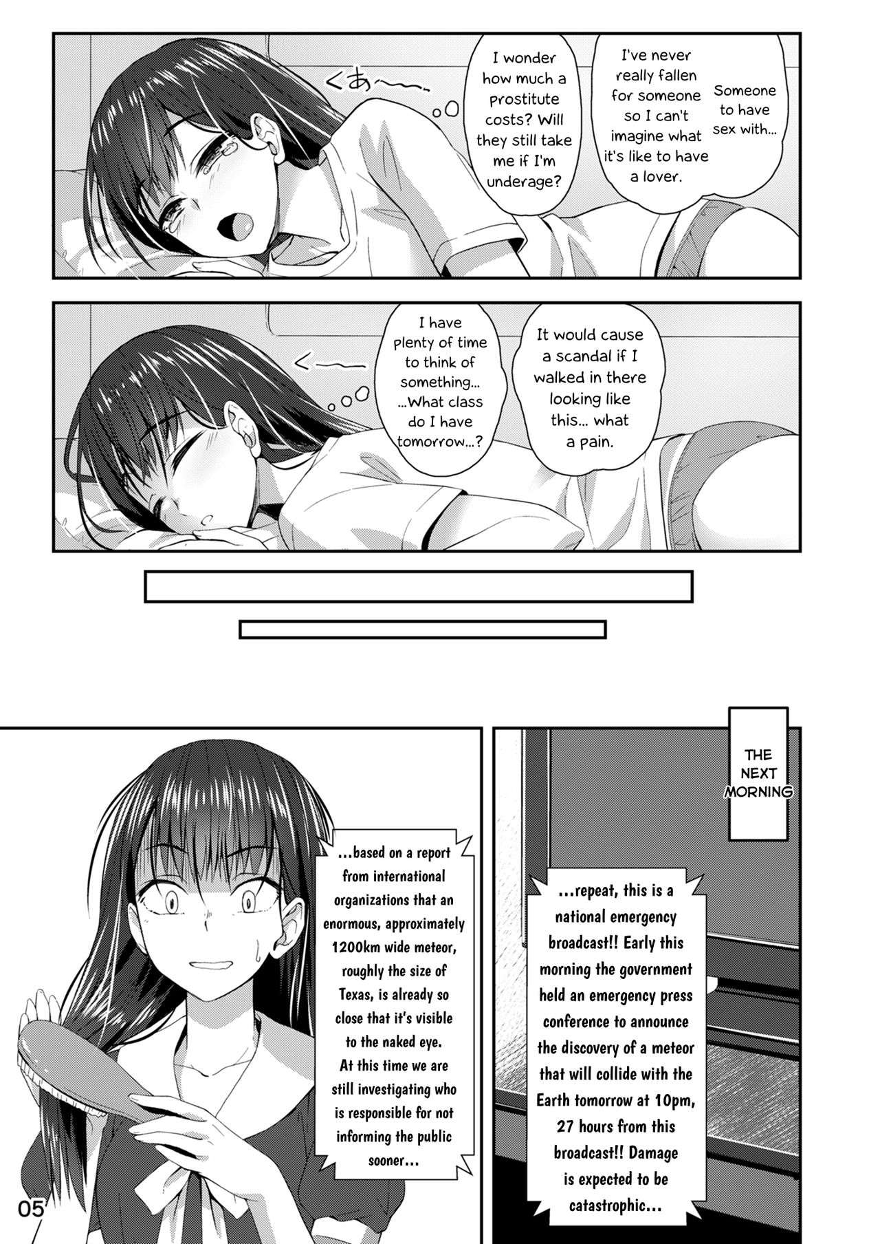 Apocalypse Cherry-Popping Girls [Condessa] 1 . Apocalypse Cherry-Popping Girls - Chapter 1 [Condessa] – page 4