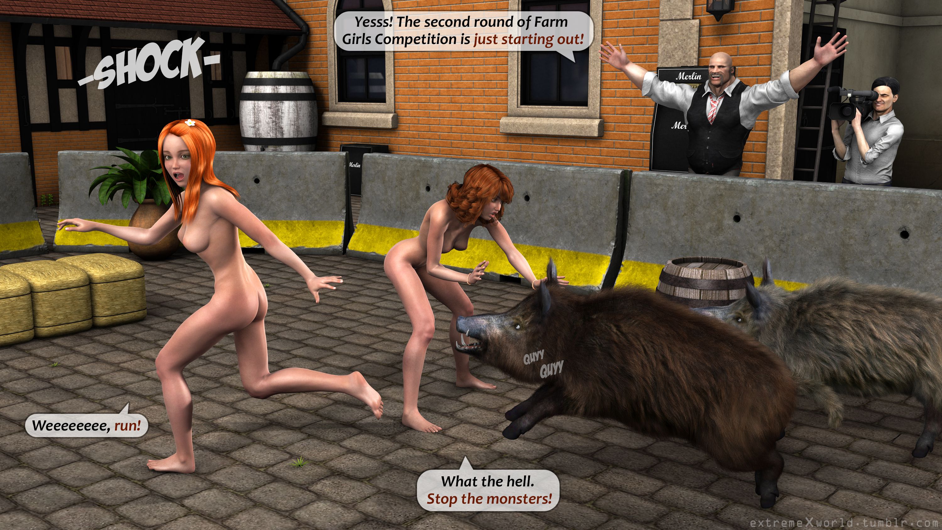 Farm Girls Competition [ExtremeXWorld] 2 . Farm Girls Competition  - Chapter 2 [ExtremeXWorld] – page 19
