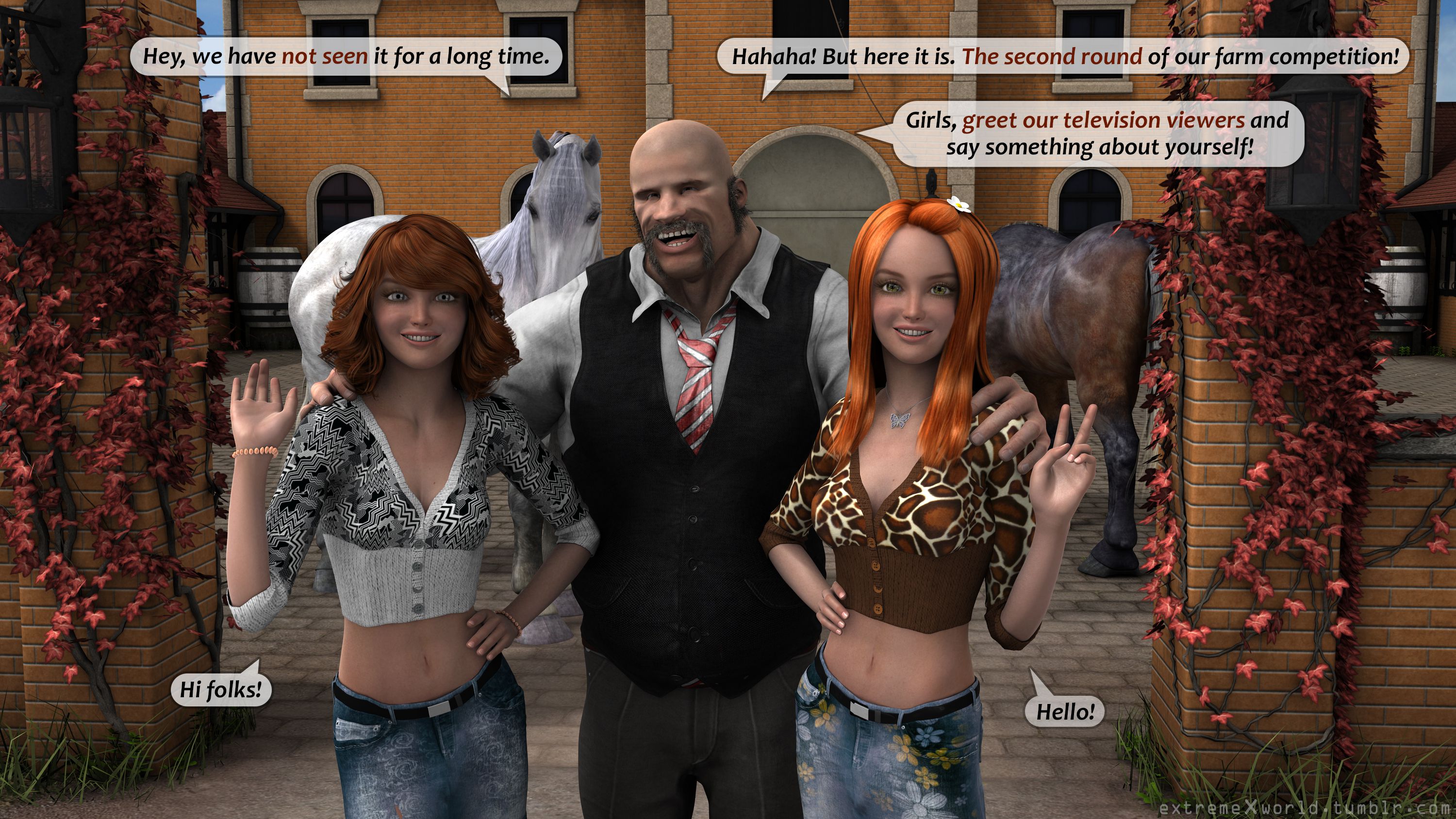 Farm Girls Competition [ExtremeXWorld] 2 . Farm Girls Competition  - Chapter 2 [ExtremeXWorld] – page 2