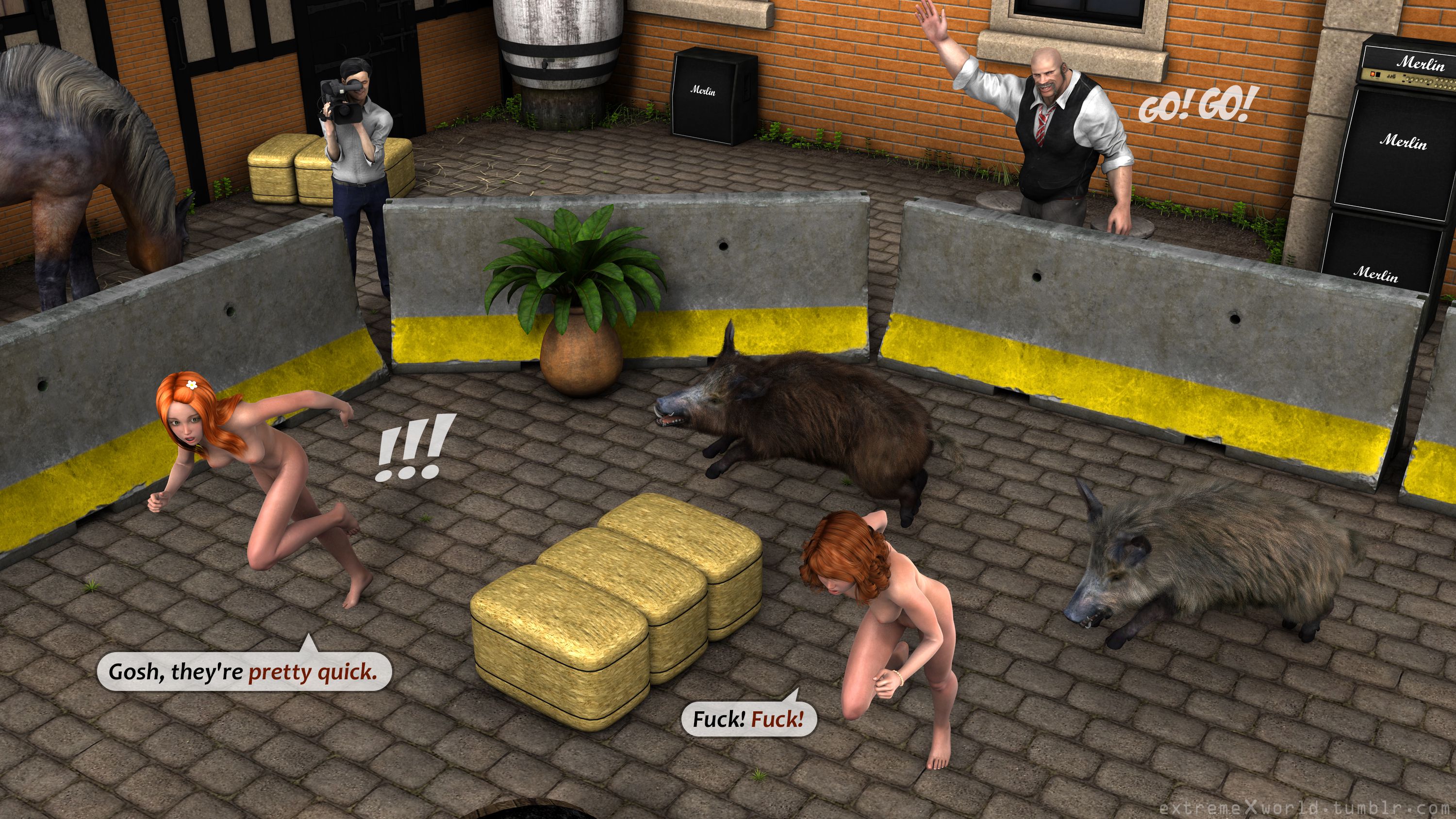 Farm Girls Competition [ExtremeXWorld] 2 . Farm Girls Competition  - Chapter 2 [ExtremeXWorld] – page 20