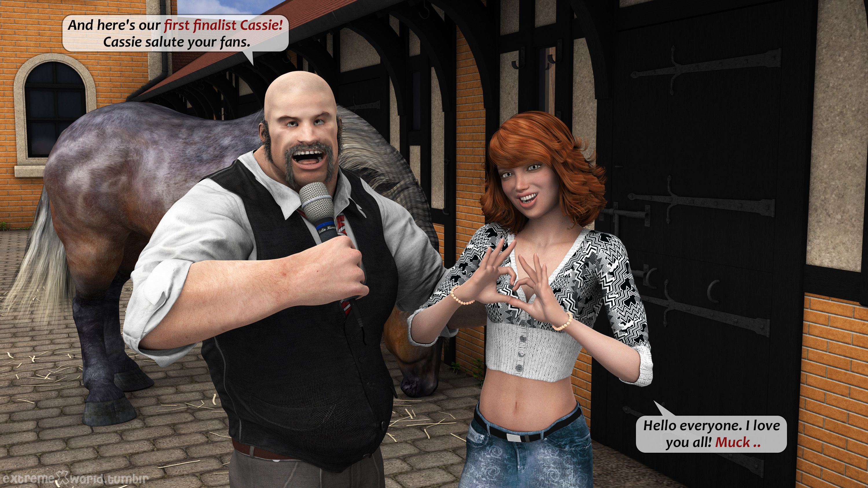 Farm Girls Competition [ExtremeXWorld] 1 . Farm Girls Competition - Chapter 1 [ExtremeXWorld] – page 3