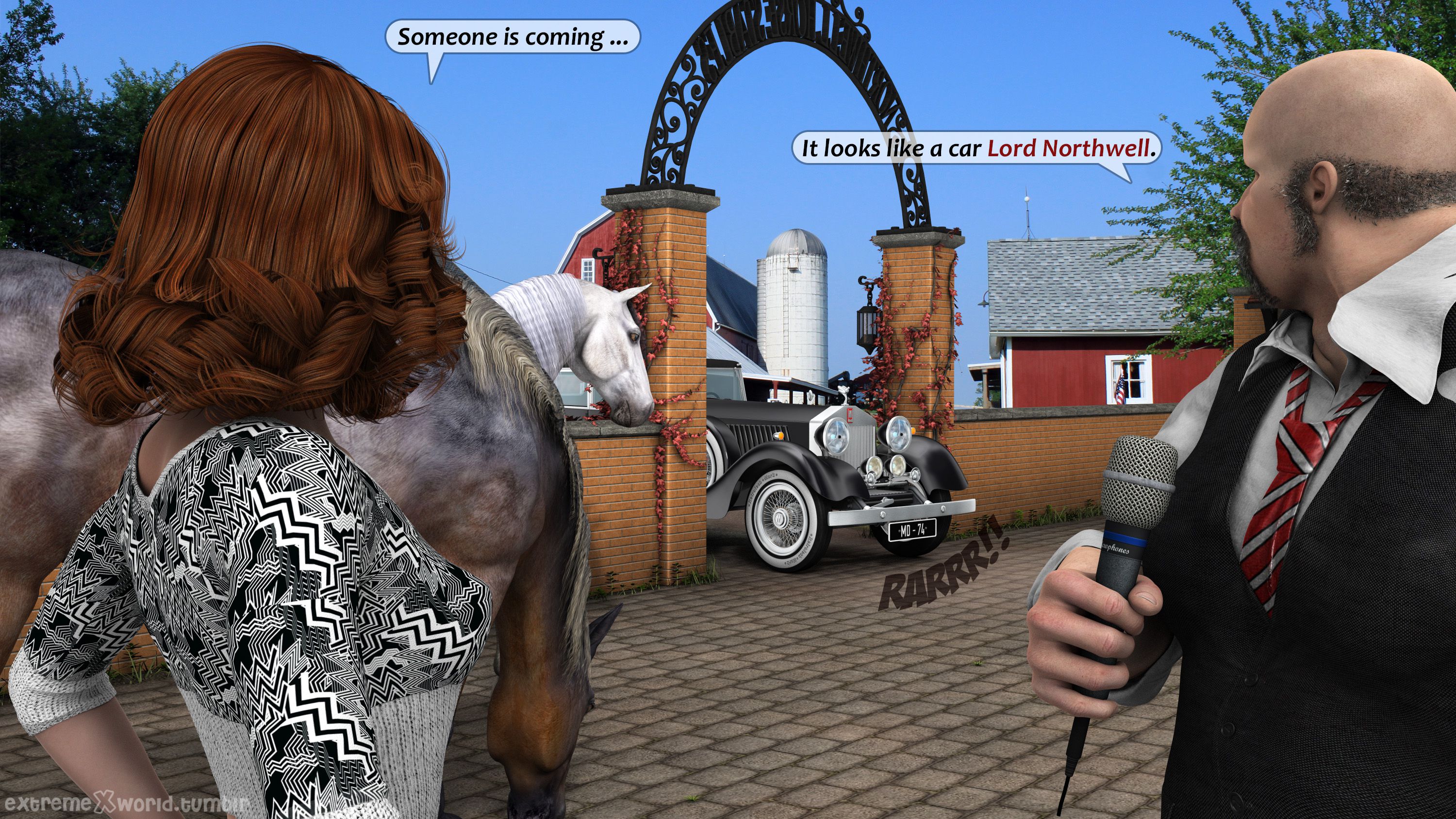 Farm Girls Competition [ExtremeXWorld] 1 . Farm Girls Competition - Chapter 1 [ExtremeXWorld] – page 7