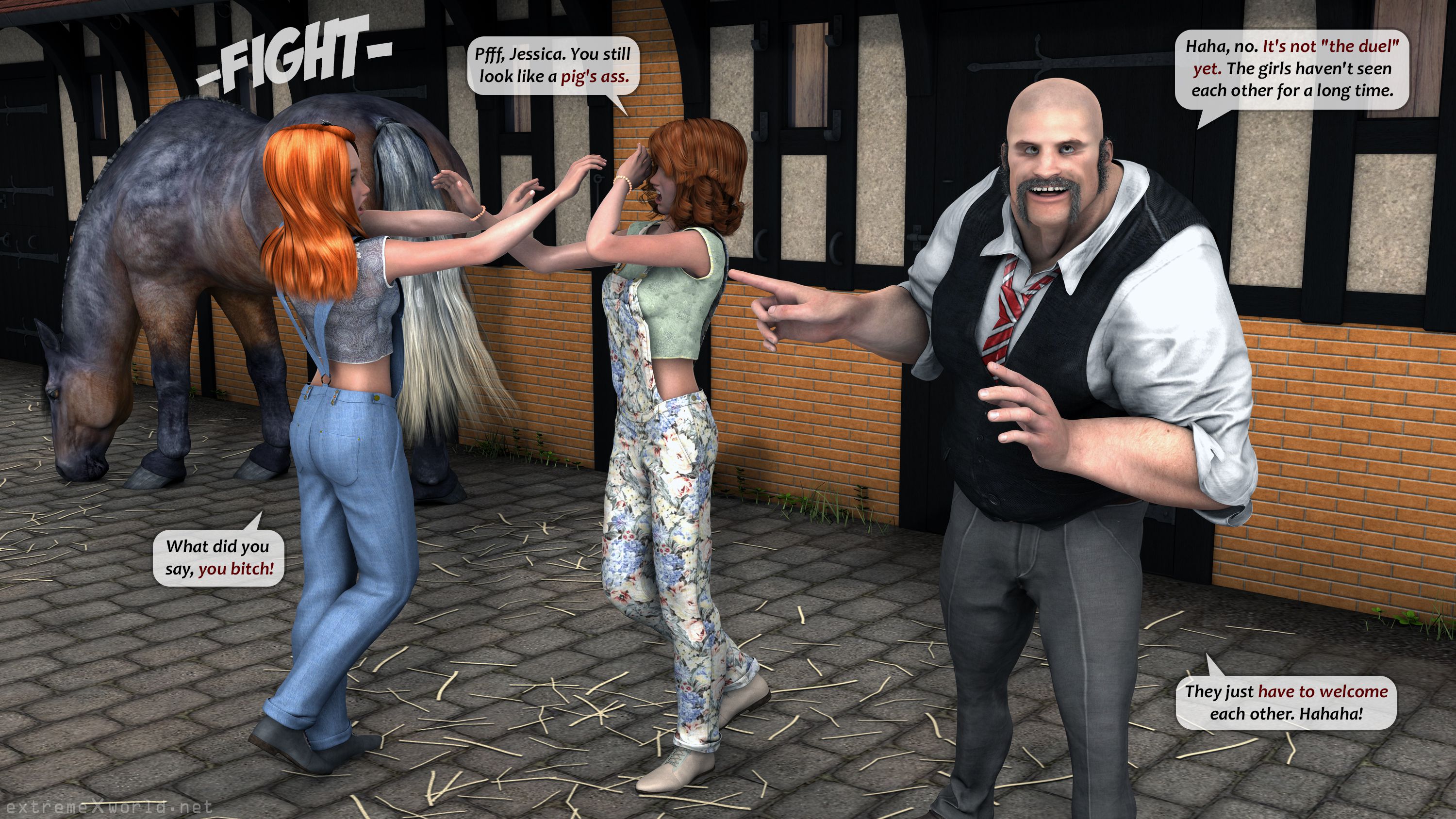 Farm Girls Competition [ExtremeXWorld] 3 . Farm Girls Competition - Chapter 3 [ExtremeXWorld] – page 3