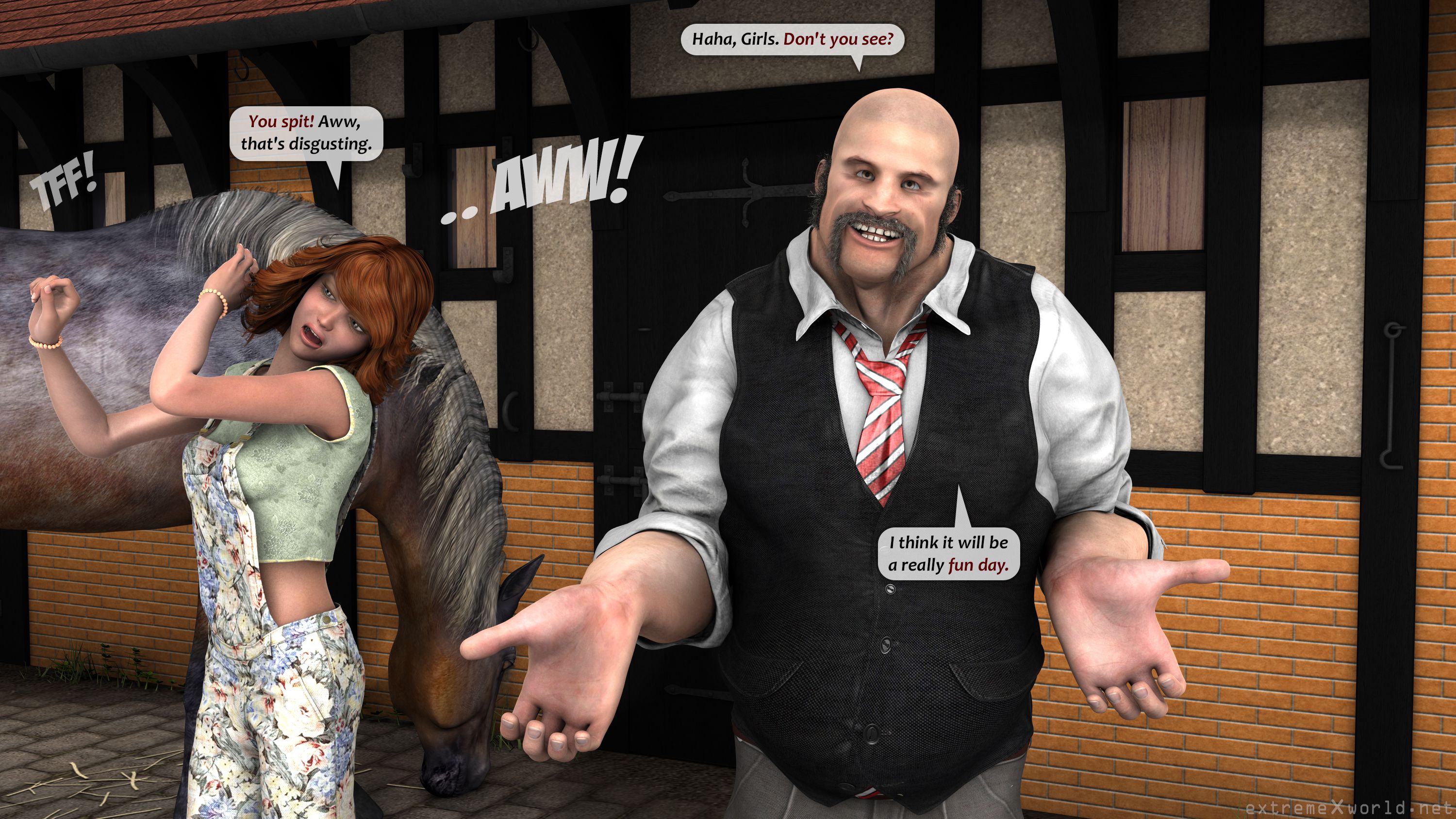 Farm Girls Competition [ExtremeXWorld] 3 . Farm Girls Competition - Chapter 3 [ExtremeXWorld] – page 4