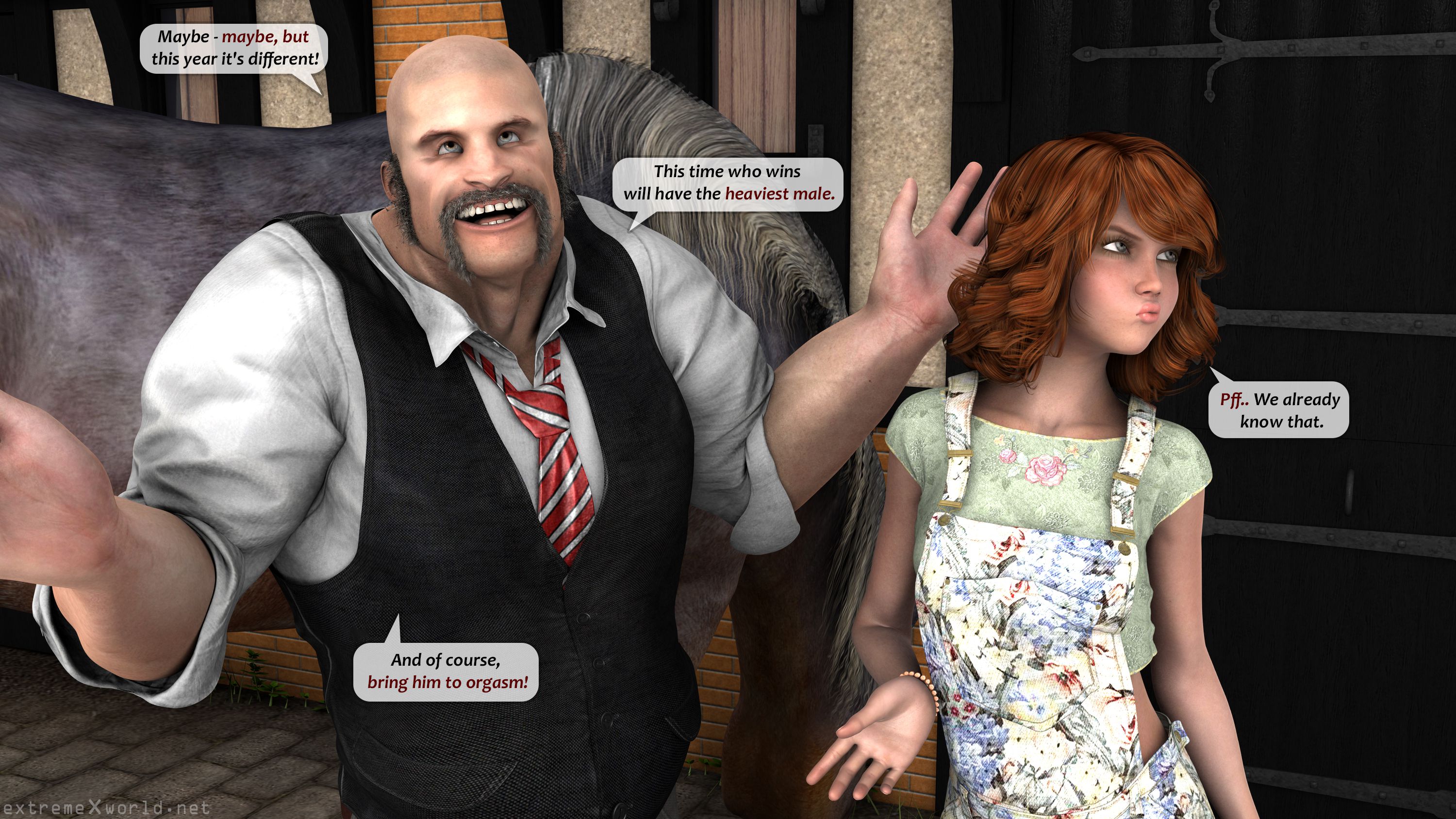 Farm Girls Competition [ExtremeXWorld] 3 . Farm Girls Competition - Chapter 3 [ExtremeXWorld] – page 8