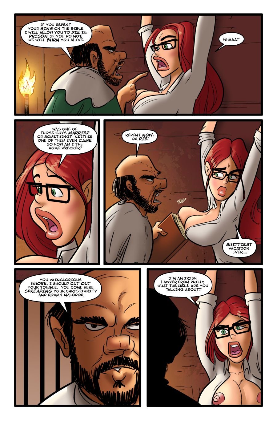 Fiona [Dirty Comics] 1 . Fiona - Chapter 1 [Dirty Comics] – page 12