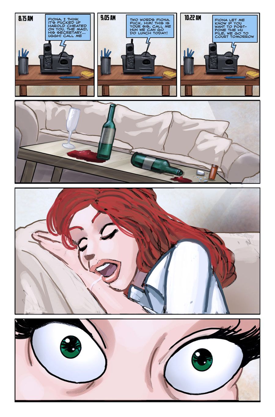 Fiona [Dirty Comics] 1 . Fiona - Chapter 1 [Dirty Comics] – page 2