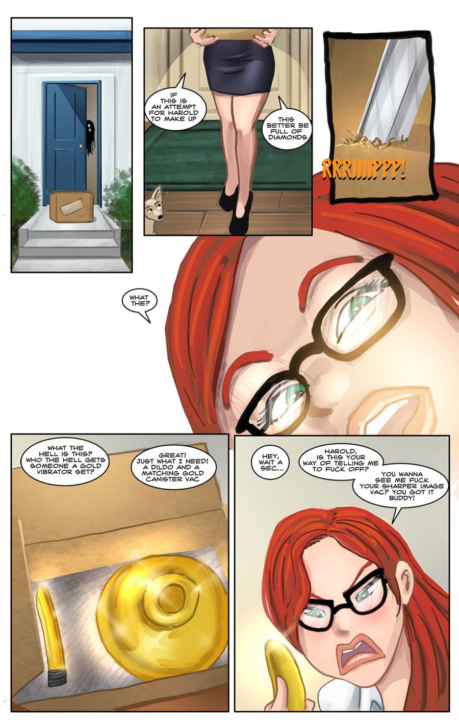 Fiona [Dirty Comics] 1 . Fiona - Chapter 1 [Dirty Comics] – page 3