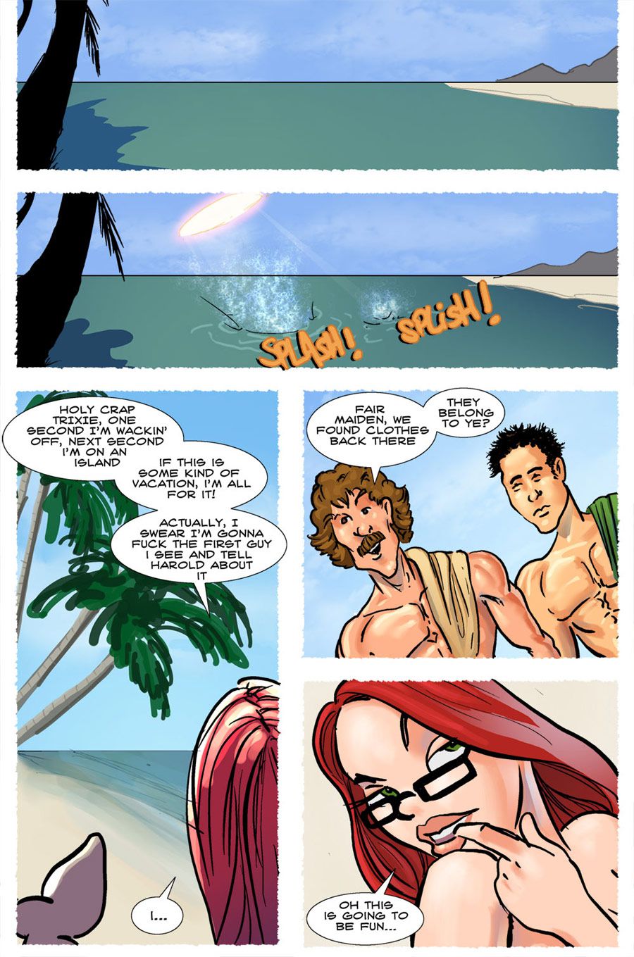 Fiona [Dirty Comics] 1 . Fiona - Chapter 1 [Dirty Comics] – page 8