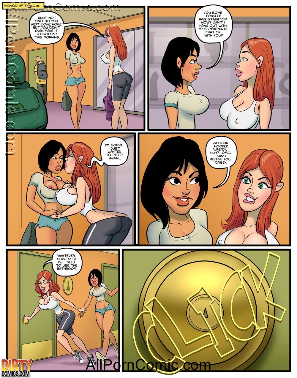 University Girls [Dirty Comics] 1 . University Girls - Chapter 1 [Dirty Comics] – page 10