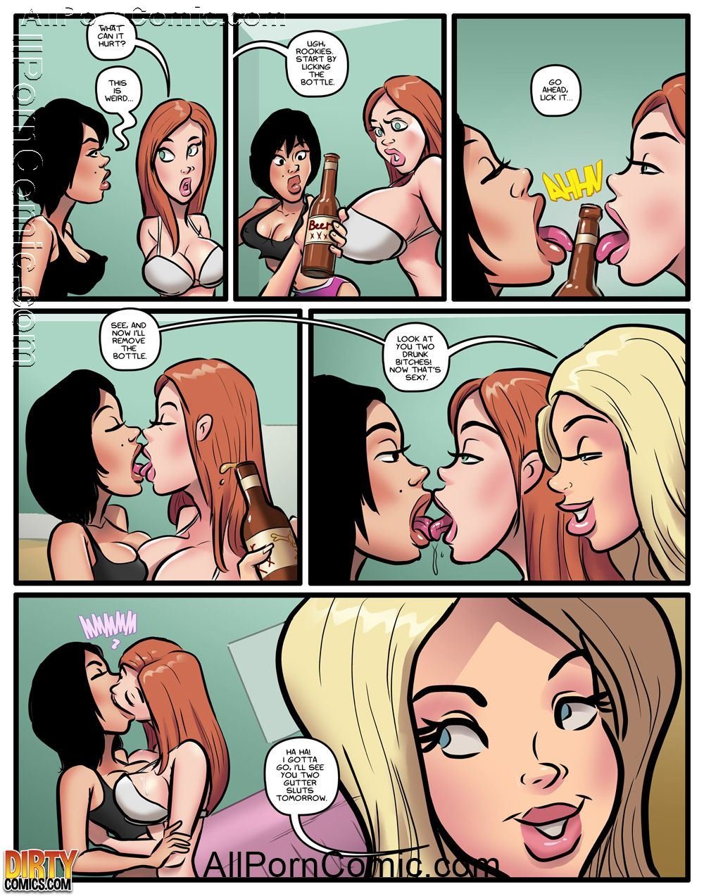 University Girls [Dirty Comics] 1 . University Girls - Chapter 1 [Dirty Comics] – page 3