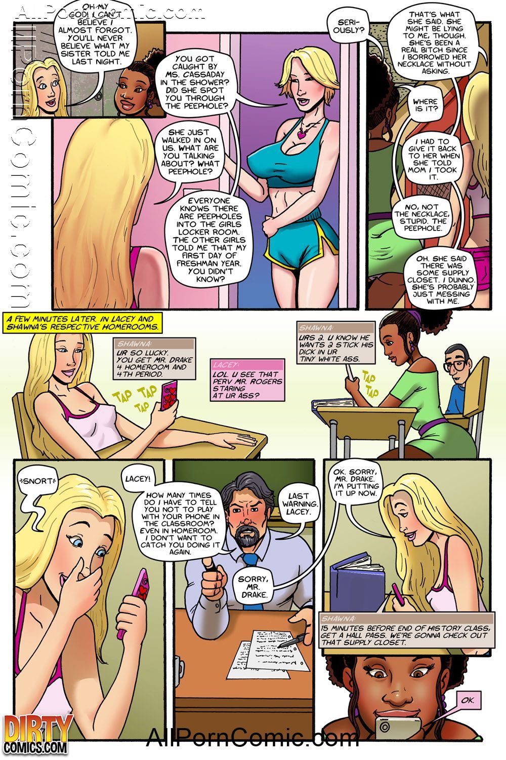 Very Physical Education [Dirty Comics] 2 . Very Physical Education - Chapter 2 [Dirty Comics] – page 4