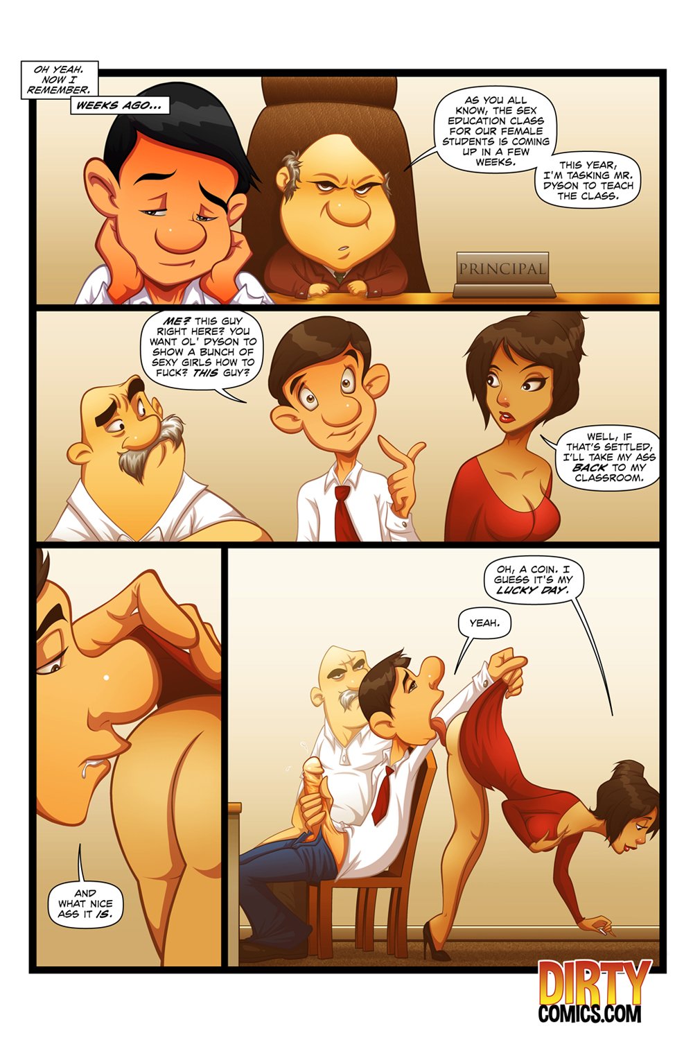 Sex Ed [Dirty Comics] 1 . Sex Ed - Chapter 1 [Dirty Comics] – page 3