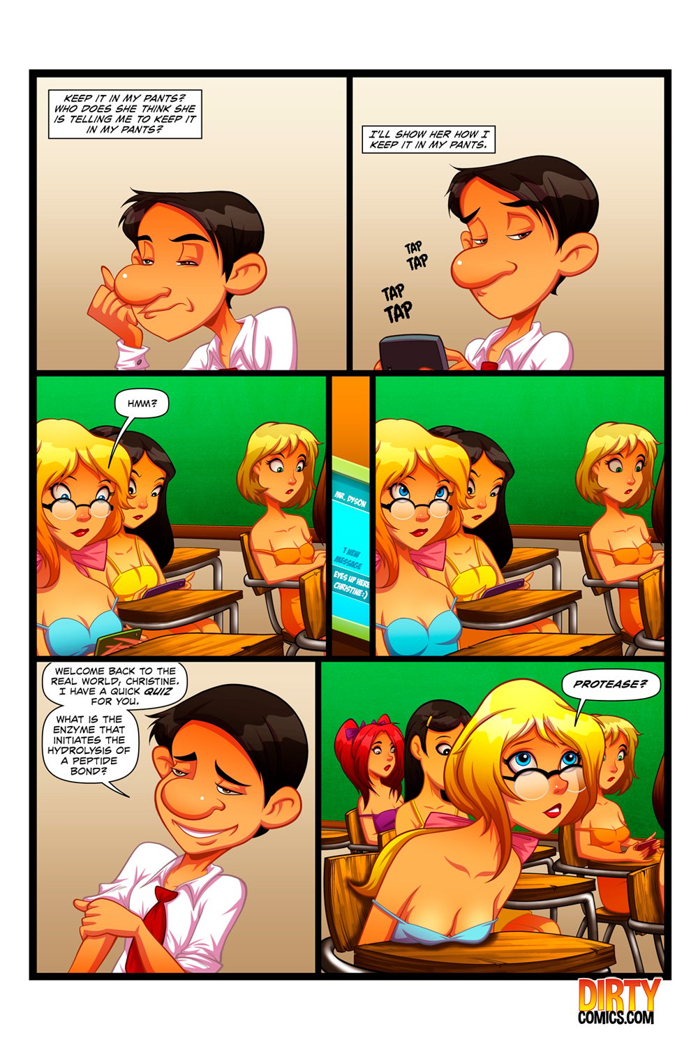 Sex Ed [Dirty Comics] 1 . Sex Ed - Chapter 1 [Dirty Comics] – page 5
