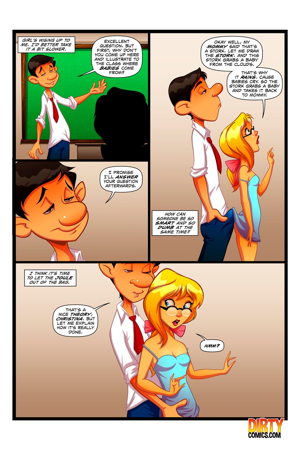 Sex Ed [Dirty Comics] 1 . Sex Ed - Chapter 1 [Dirty Comics] – page 7