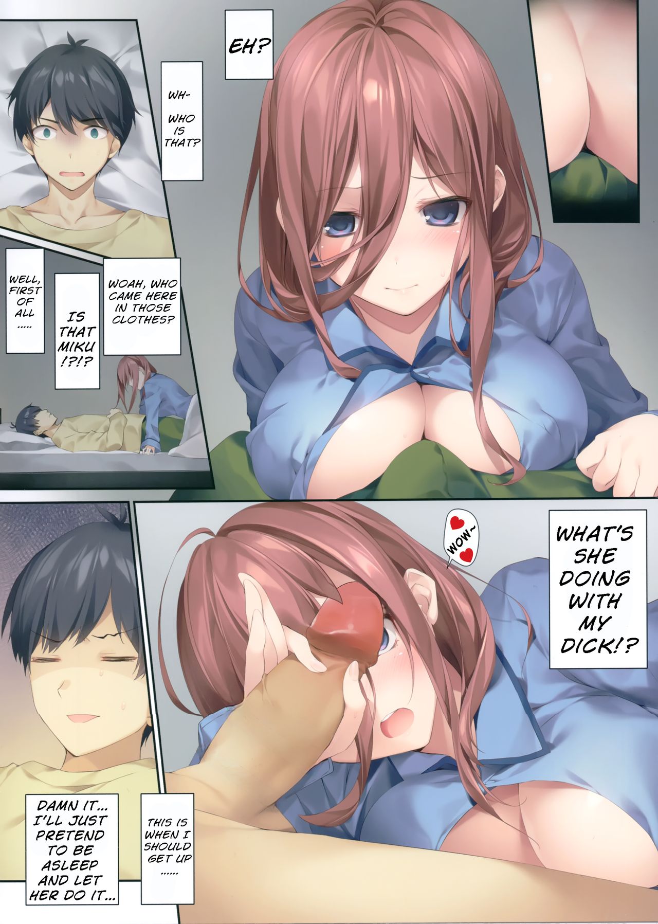 A Book That “Fictitiously” Makes Miku A Pre-Established Fact (The Quintessential Quintuplets) [Karory] 1 . A Book That "Fictitiously" Makes Miku A Pre-Established Fact  - Chapter 1 (The Quintessential Quintuplets) [Karory] – page 4