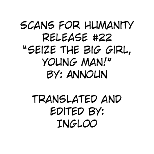 Seize the Big Girl, Young Man! [Announ] 1 . Seize the Big Girl, Young Man!  - Chapter 1 [Announ] – page 25