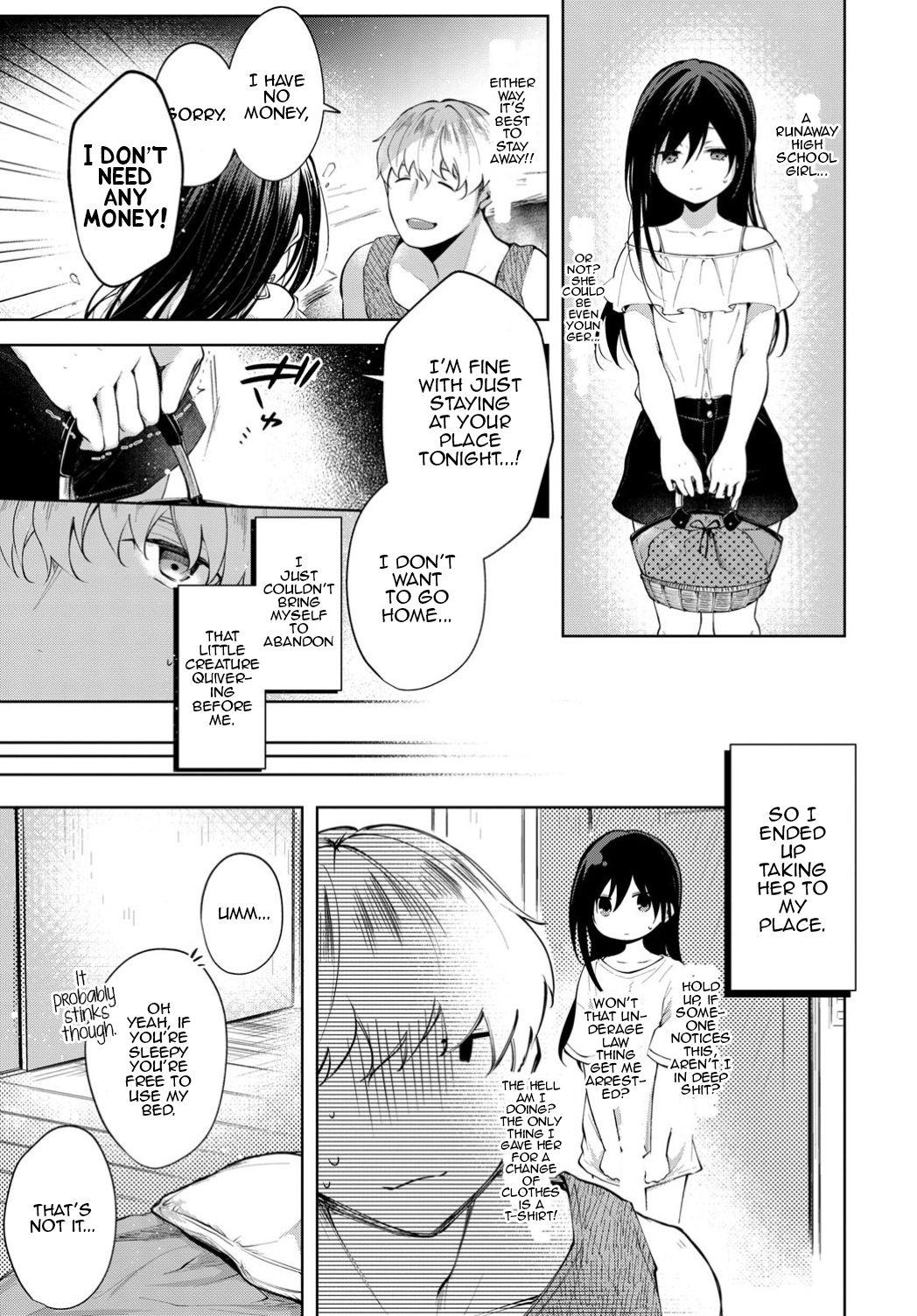 A Stray Cat’s Repayment [Koshino] 1 . A Stray Cat's Repayment - Chapter 1 [Koshino] – page 3
