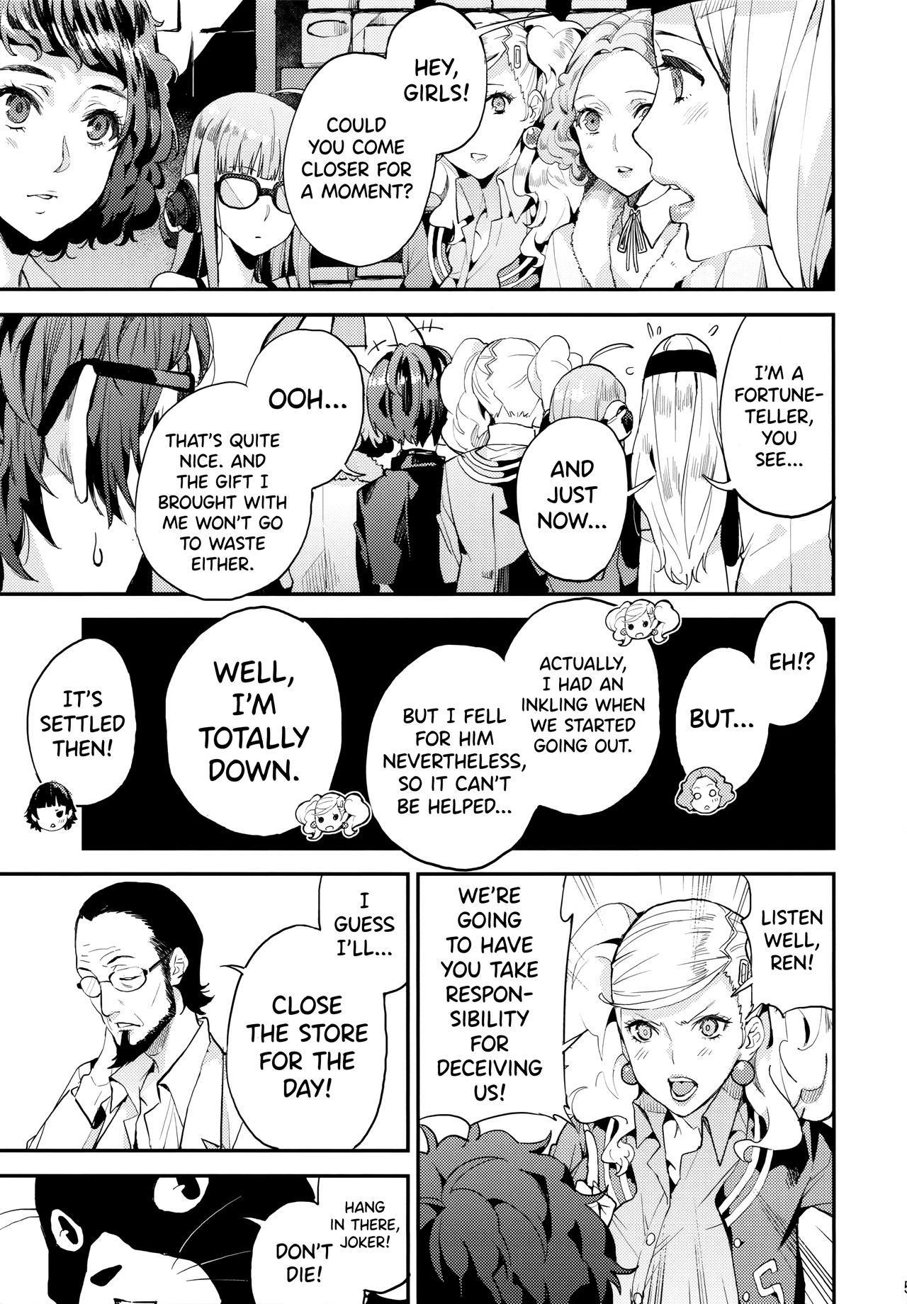 Hattoubun no Persona (Persona 5) [Azukiko] 1 . Hattoubun no Persona - Chapter 1 (Persona 5) [Azukiko] – page 6