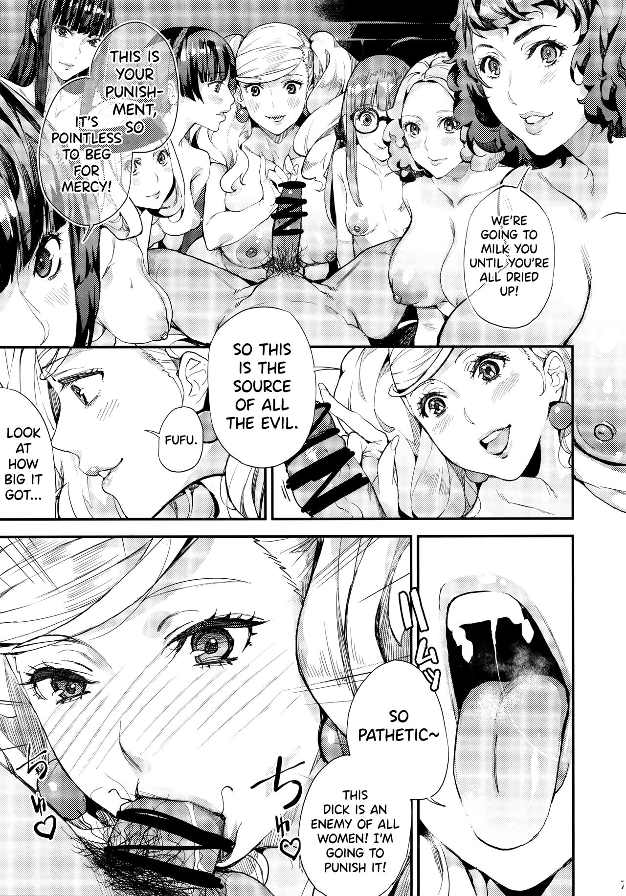 Hattoubun no Persona (Persona 5) [Azukiko] 1 . Hattoubun no Persona - Chapter 1 (Persona 5) [Azukiko] – page 8