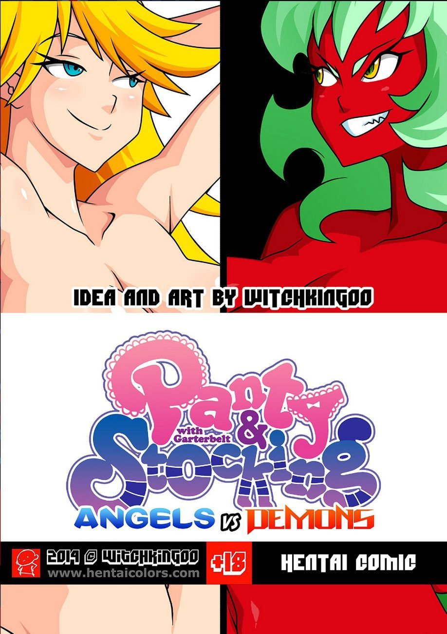 Angels Vs. Demons (Panty And Stocking With Garterbelt) [WitchKing00] 1 . Angels Vs. Demons - Chapter 1 (Panty And Stocking With Garterbelt) [WitchKing00] – page 1