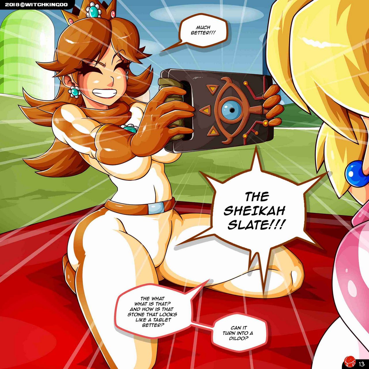 Peach’s Off-Road Adventure (Mario Series) [WitchKing00] 1 . Peach's Off-Road Adventure  - Chapter 1 (Mario Series) [WitchKing00] – page 14