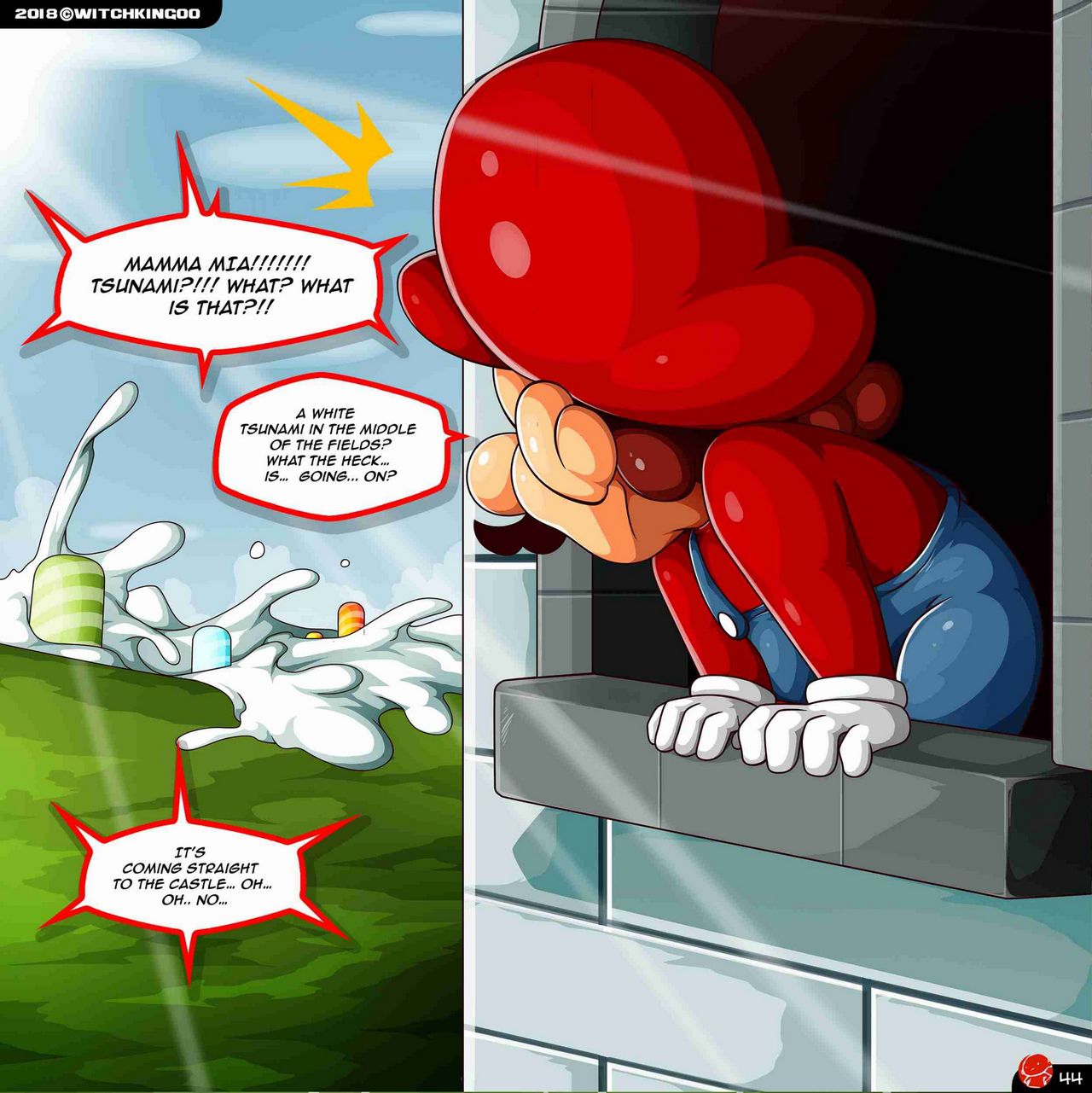 Peach’s Off-Road Adventure (Mario Series) [WitchKing00] 1 . Peach's Off-Road Adventure  - Chapter 1 (Mario Series) [WitchKing00] – page 45