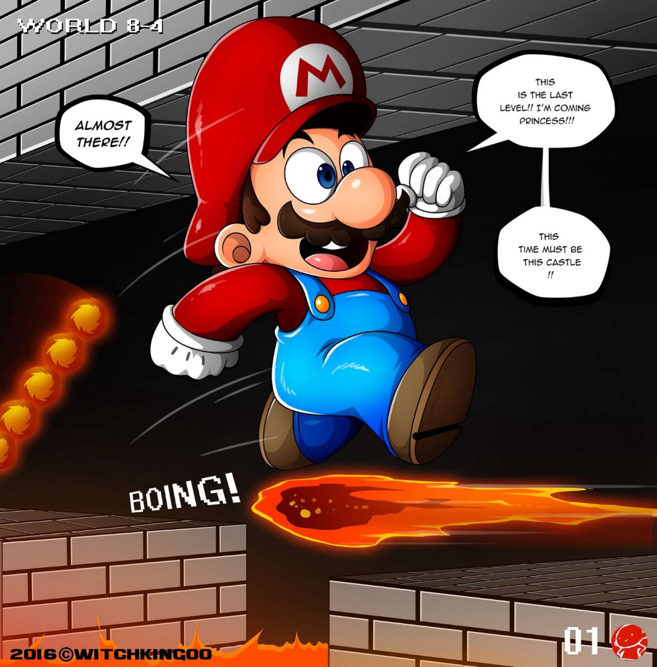 Princess Peach (Mario Series) [WitchKing00] 2 . Princess Peach - Thanks Mario! - Chapter 2 (Mario Series) [WitchKing00] – page 2
