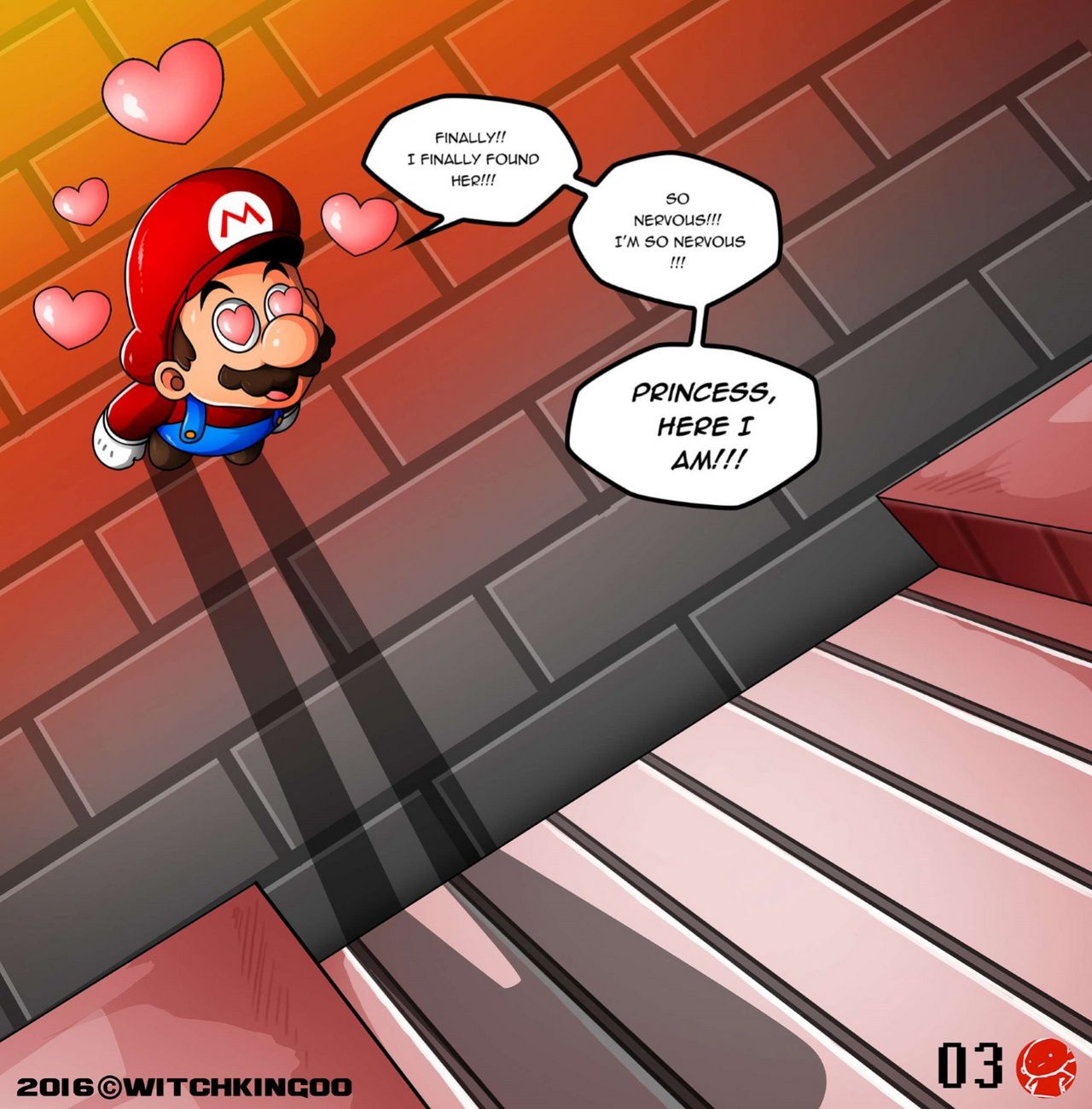 Princess Peach (Mario Series) [WitchKing00] 2 . Princess Peach - Thanks Mario! - Chapter 2 (Mario Series) [WitchKing00] – page 4