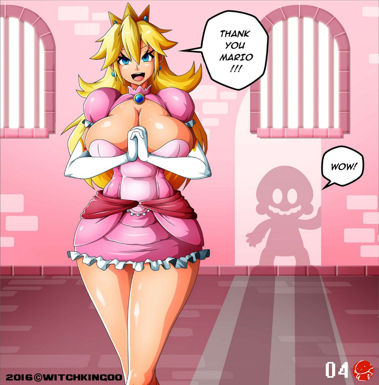 Princess Peach (Mario Series) [WitchKing00] 2 . Princess Peach - Thanks Mario! - Chapter 2 (Mario Series) [WitchKing00] – page 5