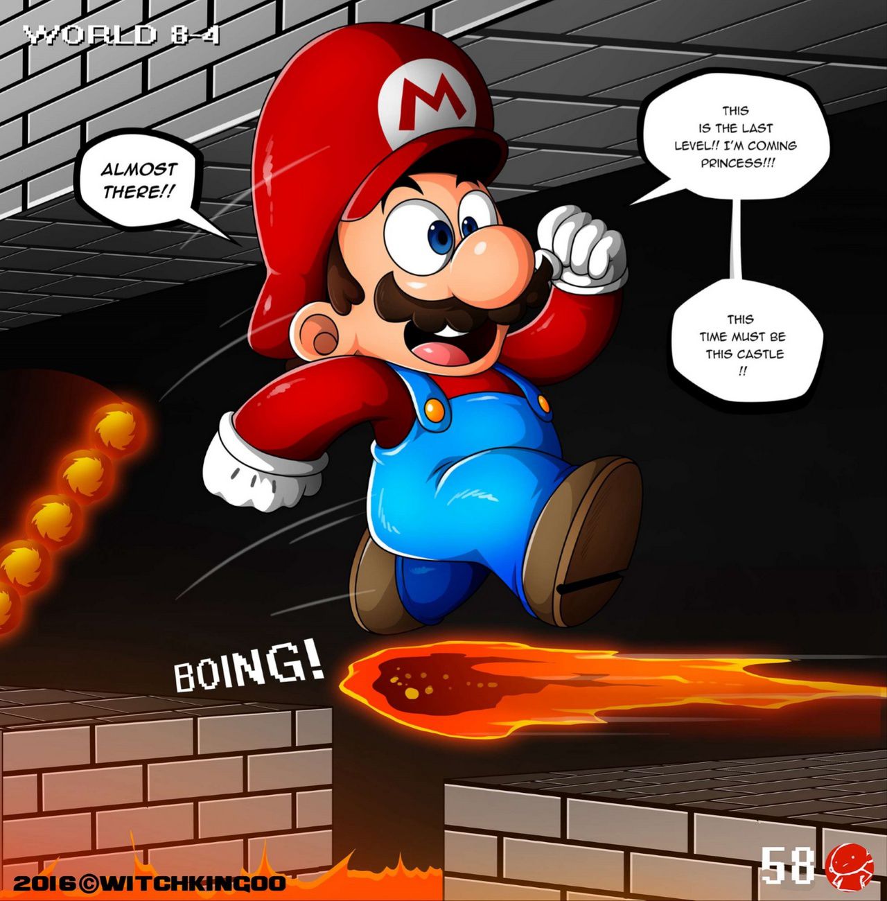 Princess Peach (Mario Series) [WitchKing00] 2 . Princess Peach - Thanks Mario! - Chapter 2 (Mario Series) [WitchKing00] – page 59