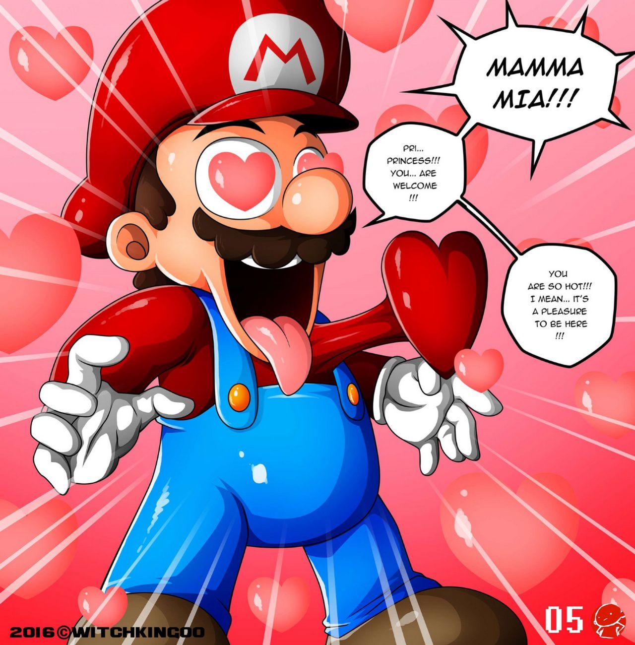 Princess Peach (Mario Series) [WitchKing00] 2 . Princess Peach - Thanks Mario! - Chapter 2 (Mario Series) [WitchKing00] – page 6