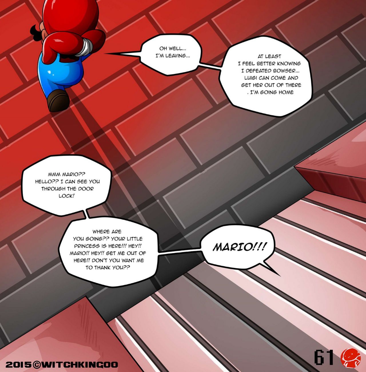 Princess Peach (Mario Series) [WitchKing00] 2 . Princess Peach - Thanks Mario! - Chapter 2 (Mario Series) [WitchKing00] – page 62
