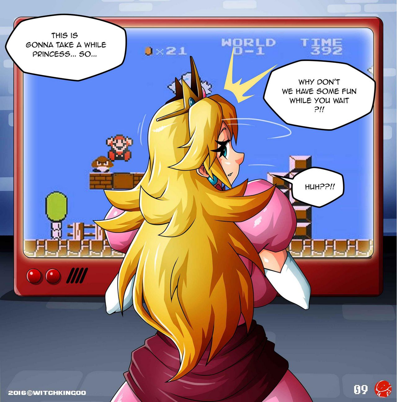 Princess Peach (Mario Series) [WitchKing00] 1 . Princess Peach - Help Me Mario! - Chapter 1 (Mario Series) [WitchKing00] – page 10