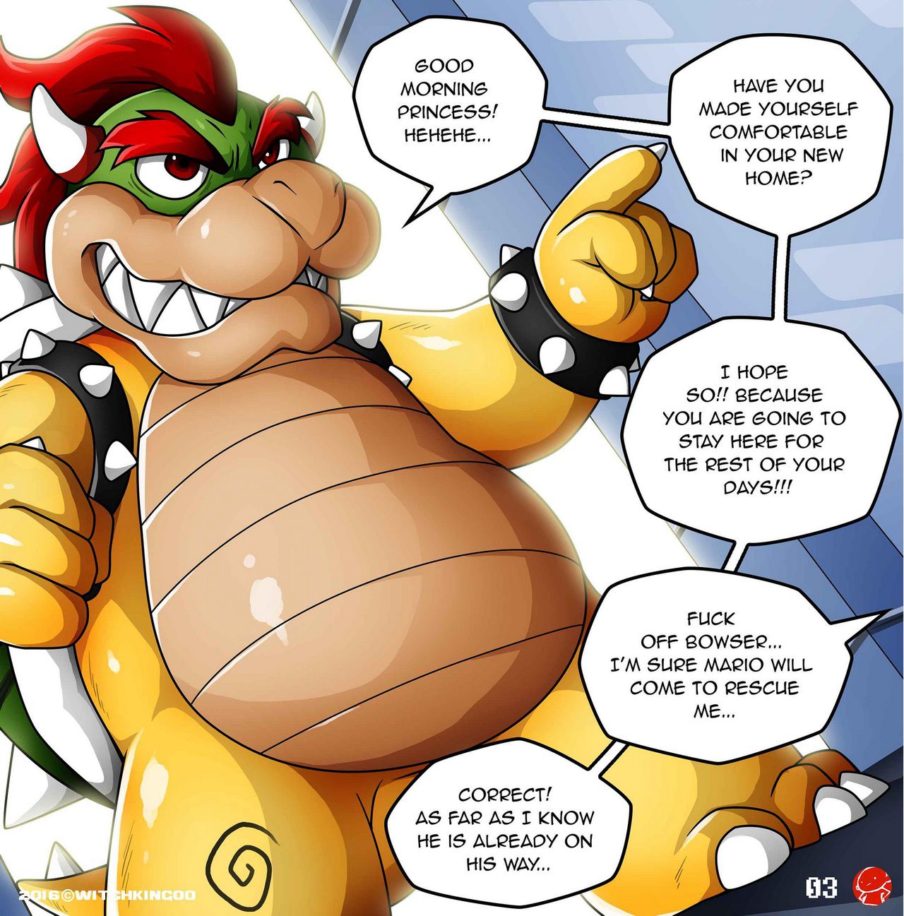 Princess Peach (Mario Series) [WitchKing00] 1 . Princess Peach - Help Me Mario! - Chapter 1 (Mario Series) [WitchKing00] – page 4