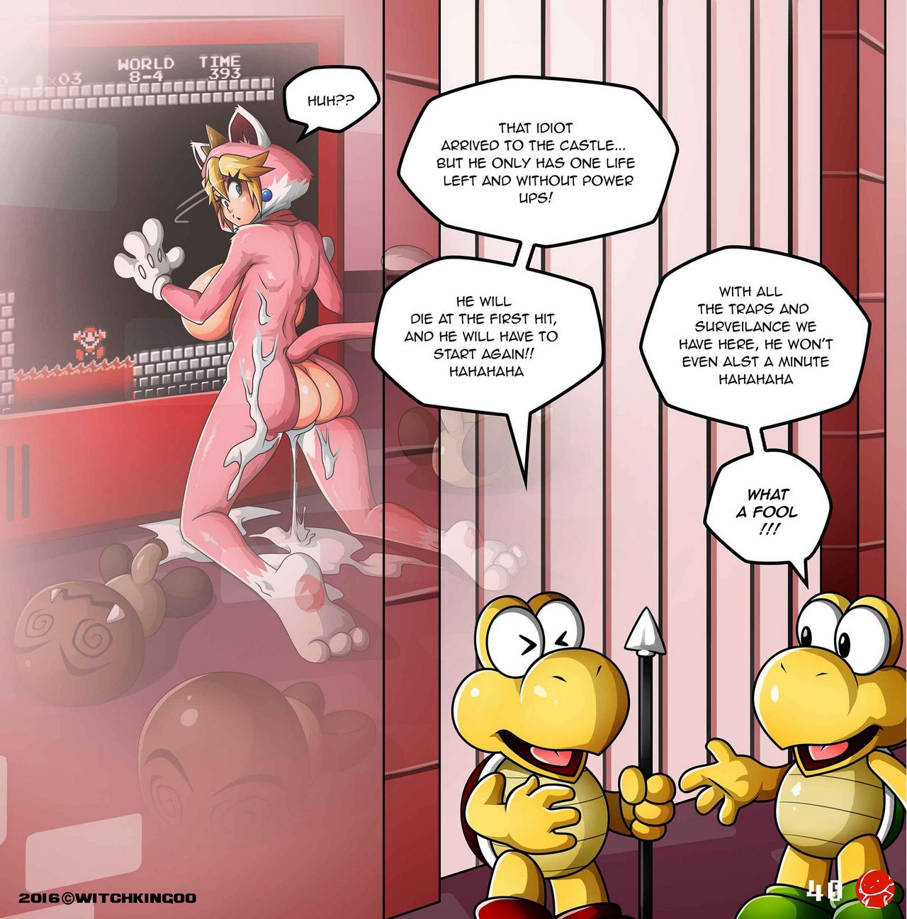 Princess Peach (Mario Series) [WitchKing00] 1 . Princess Peach - Help Me Mario! - Chapter 1 (Mario Series) [WitchKing00] – page 41