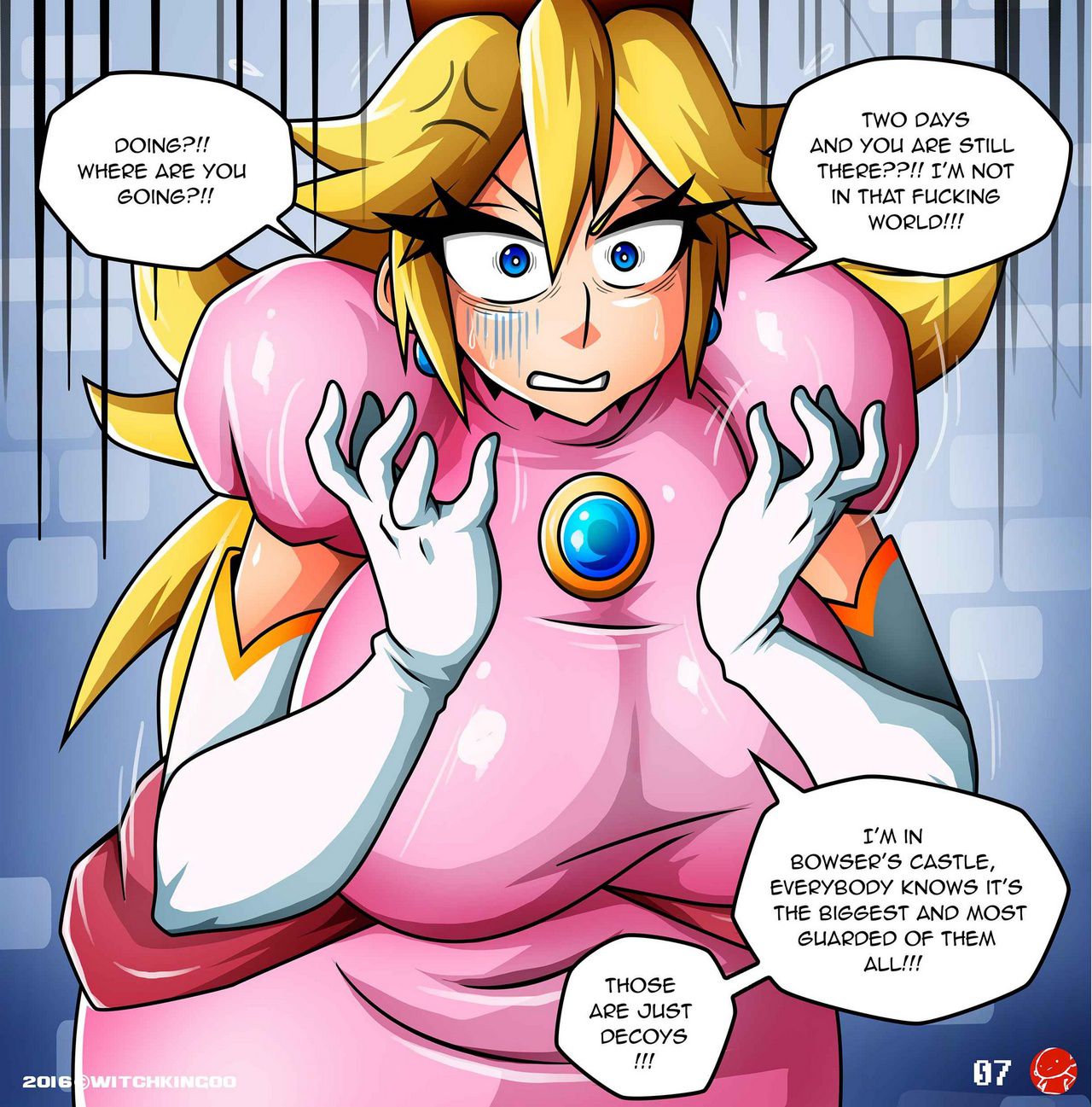 Princess Peach (Mario Series) [WitchKing00] 1 . Princess Peach - Help Me Mario! - Chapter 1 (Mario Series) [WitchKing00] – page 8