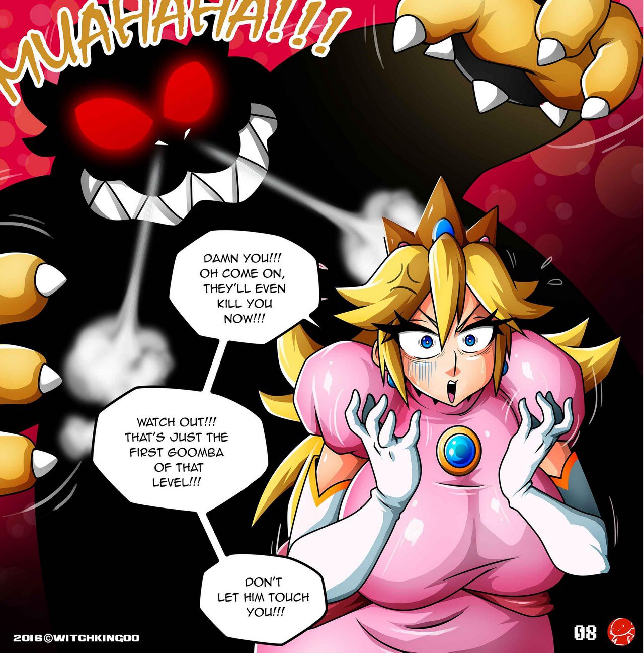 Princess Peach (Mario Series) [WitchKing00] 1 . Princess Peach - Help Me Mario! - Chapter 1 (Mario Series) [WitchKing00] – page 9