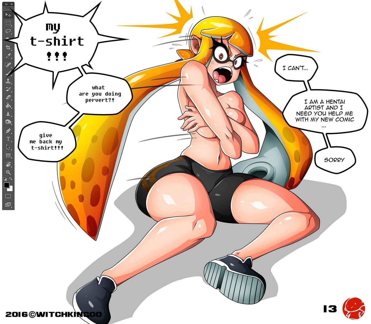 That Wasn’t Ink (Splatoon) [WitchKing00] 1 . That Wasn't Ink - Chapter 1 (Splatoon) [WitchKing00] – page 14