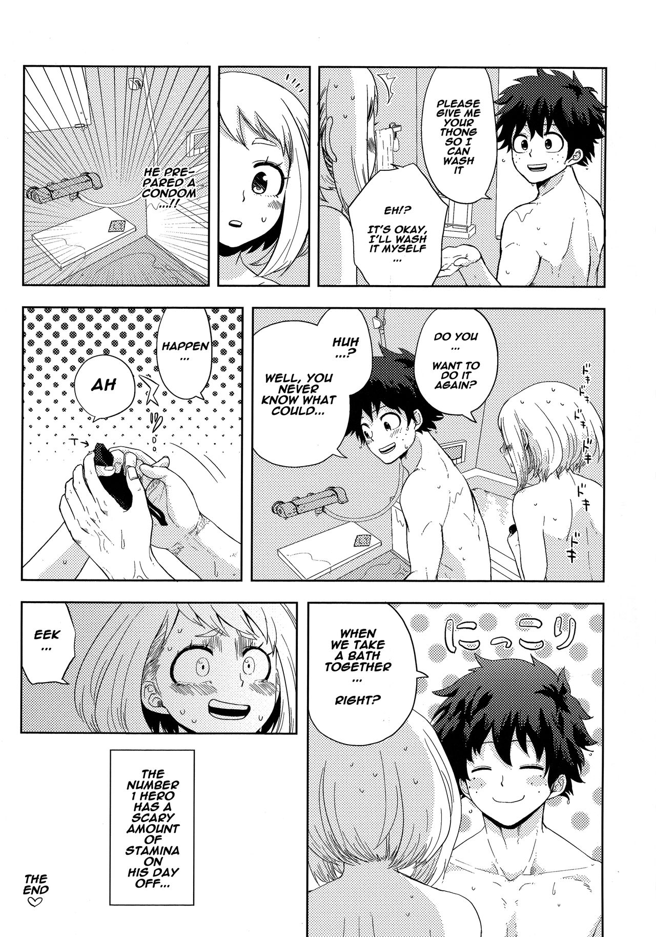 Blindfolded Tea Time (My Hero Academia) [Buthikireta] 1 . Blindfolded Tea Time - Chapter 1 (My Hero Academia) [Buthikireta] – page 24