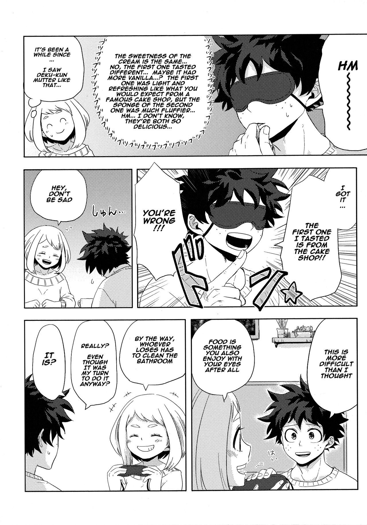 Blindfolded Tea Time (My Hero Academia) [Buthikireta] 1 . Blindfolded Tea Time - Chapter 1 (My Hero Academia) [Buthikireta] – page 5