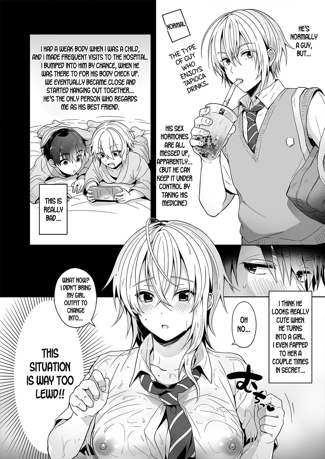 Ore no Shinyuu wa TS [Uten Ameka] 1 . Ore no Shinyuu wa TS - Chapter 1 [Uten Ameka] – page 6