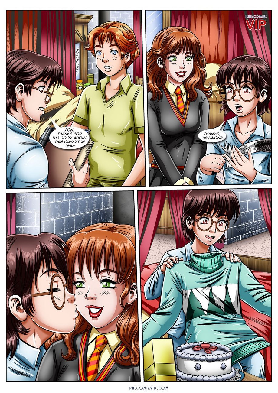 Hermione’s Punishment (Harry Potter) [Palcomix] 1 . Hermione's Punishment - Chapter 1 (Harry Potter) [Palcomix] – page 4