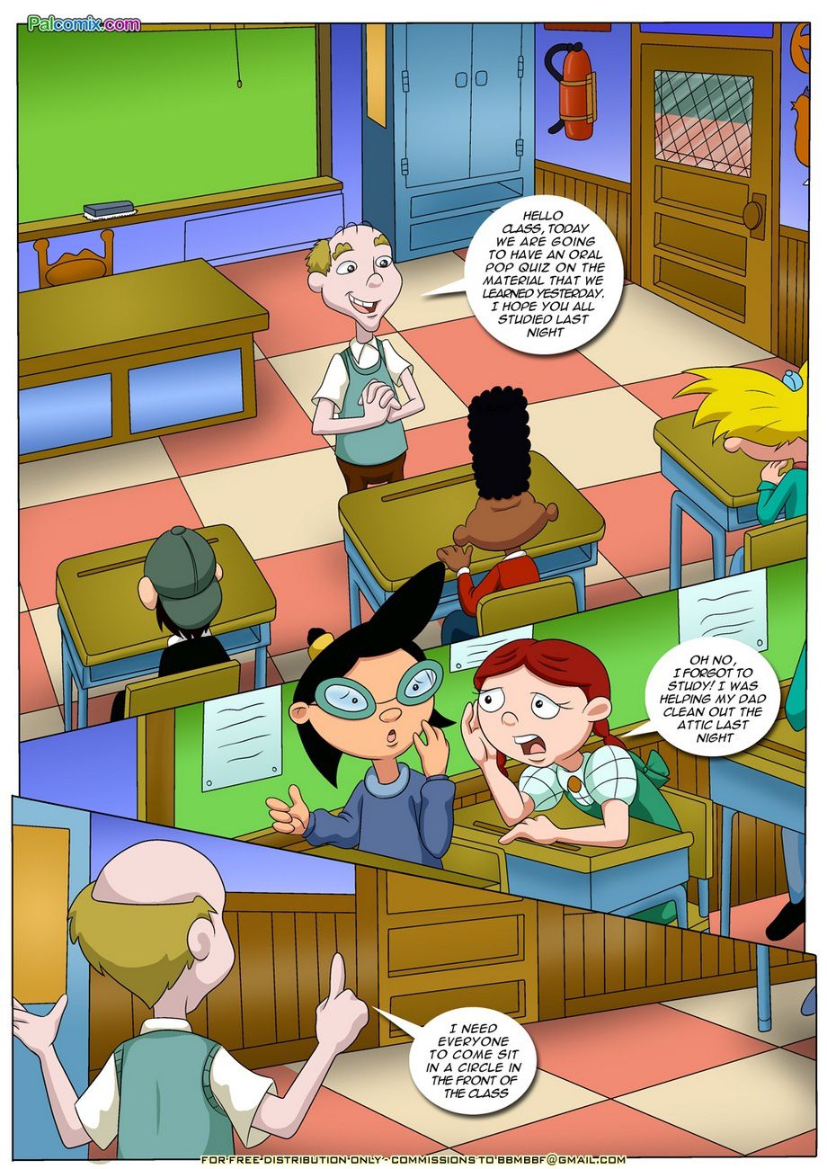 Pop Quiz (Hey Arnold!) [Palcomix] 1 . Pop Quiz - Chapter 1 (Hey Arnold!) [Palcomix] – page 2